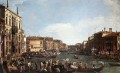 Regata en el Gran Canal Canaletto